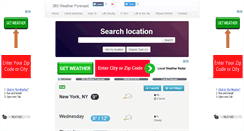 Desktop Screenshot of 365-weather-forecast.com
